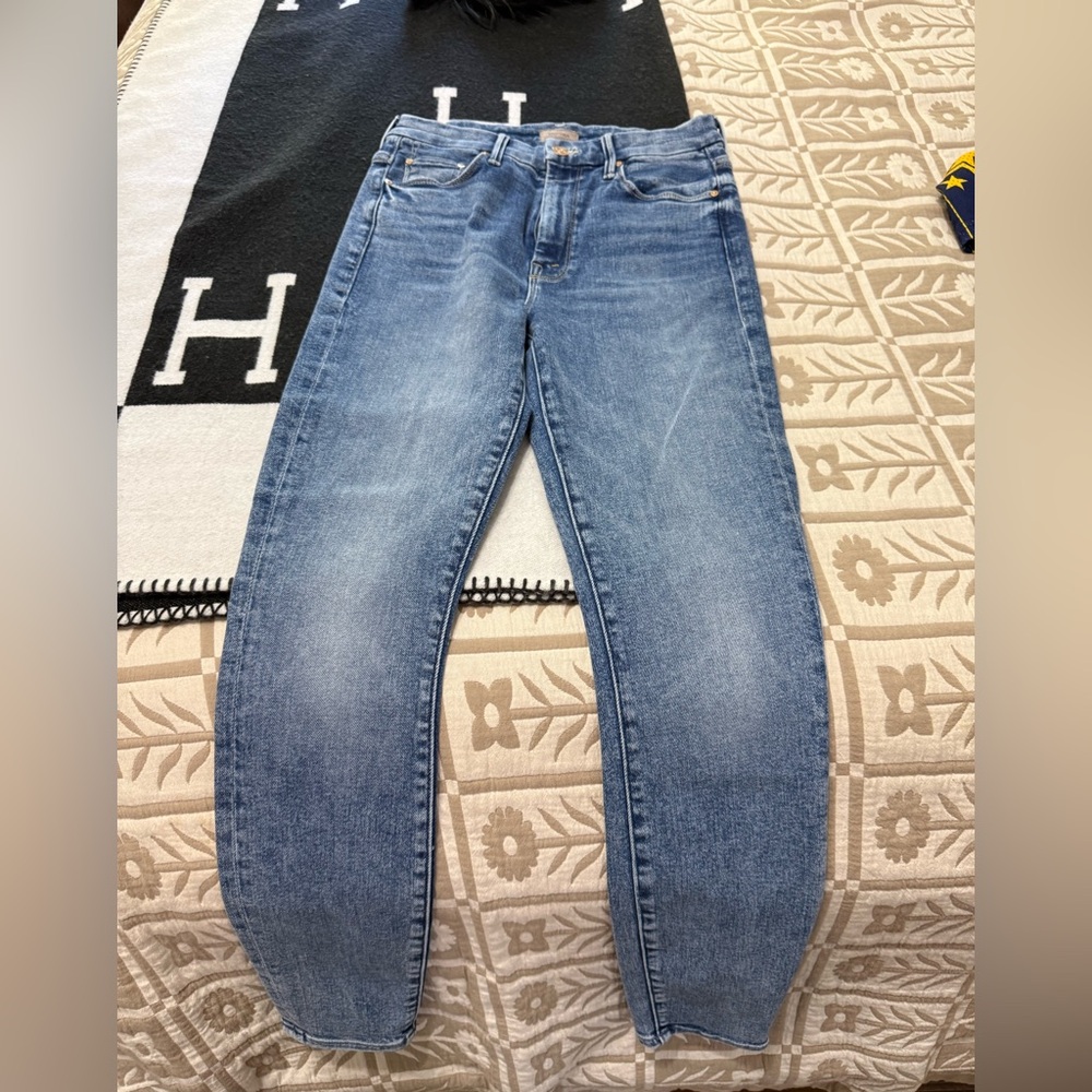 MOTHER straight leg Denim Jeans